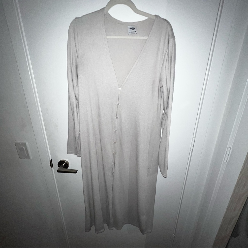 long ribbed dress - Size M -